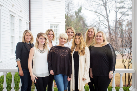 Group headshots taken in an outdoor setting