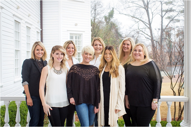 Group headshots taken in an outdoor setting