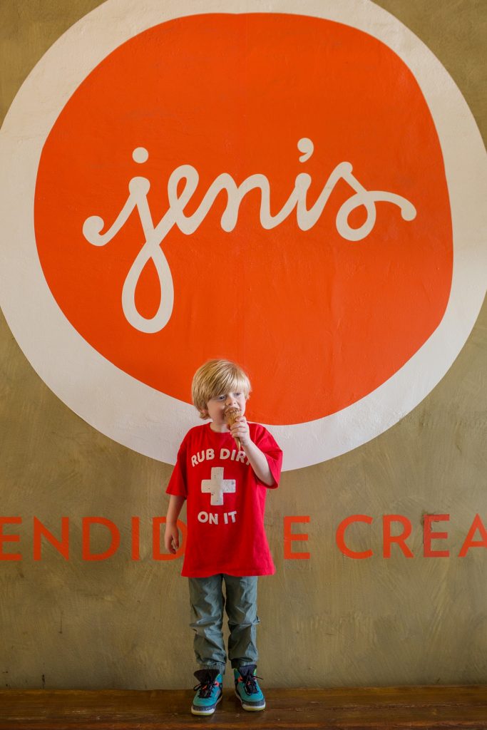 an afternoon ice cream date at Jeni's Atlanta