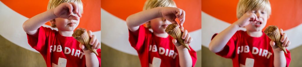 an afternoon ice cream date at Jeni's Atlanta