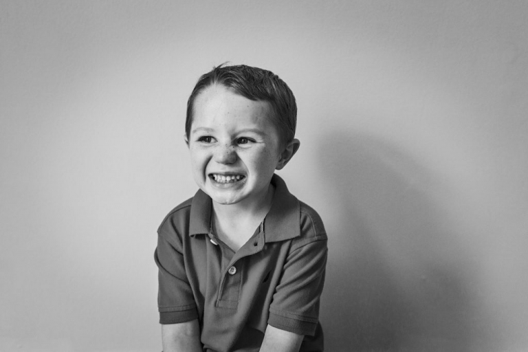 Monochromatic Photo Series of Childhood