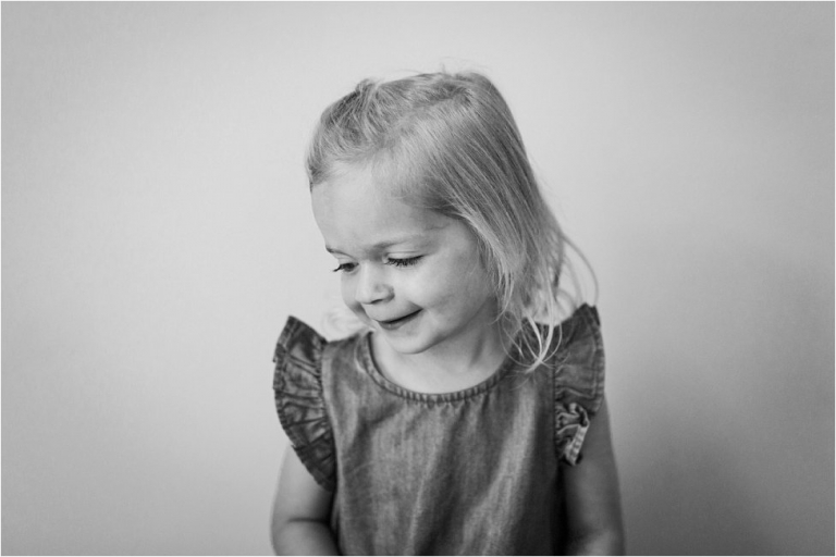 Black and White Children's Photography in Atlanta