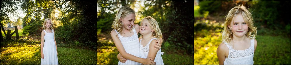 Outdoor Family Photography in Marietta Sisters