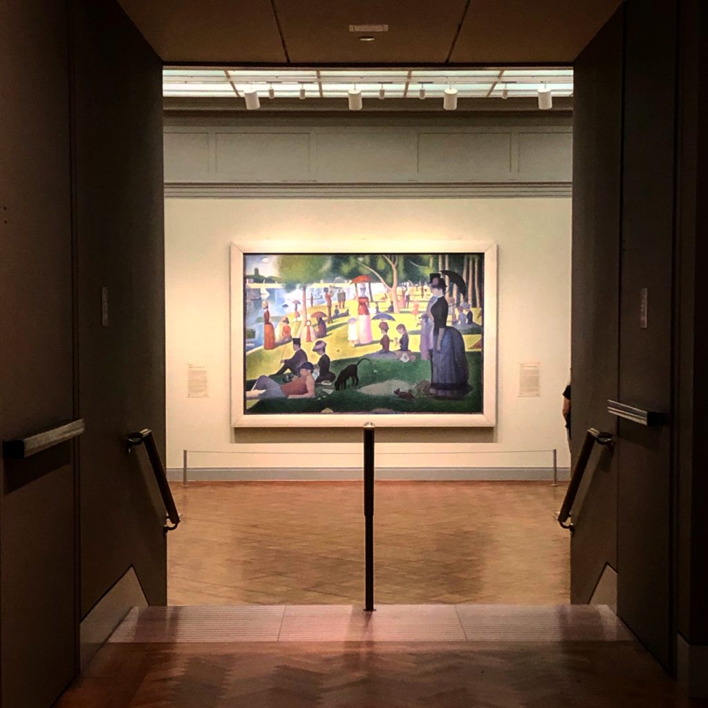 a sunday on la grande jatte, seurat